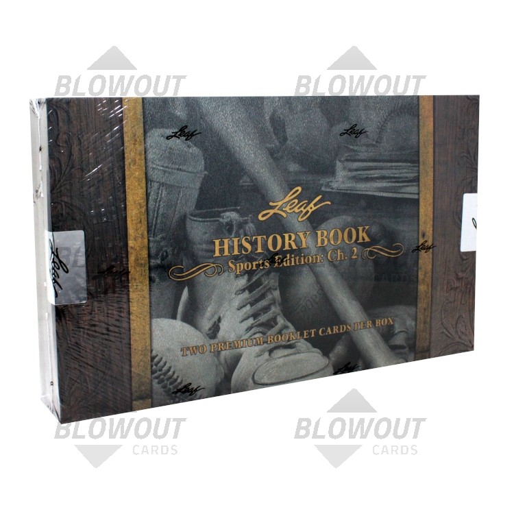 2025 Leaf History Book Sports Edition Chapter 2 Box