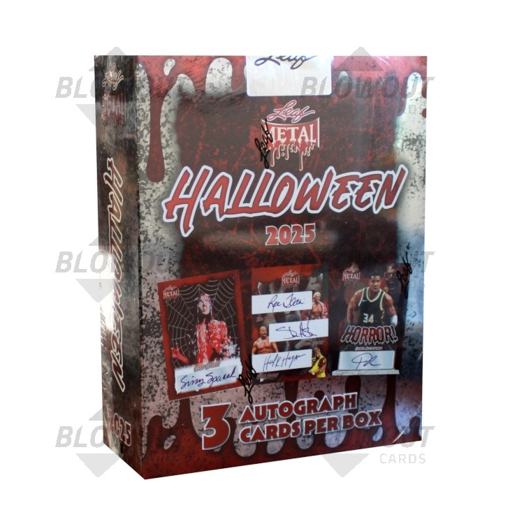 2025 Leaf Metal Halloween Box