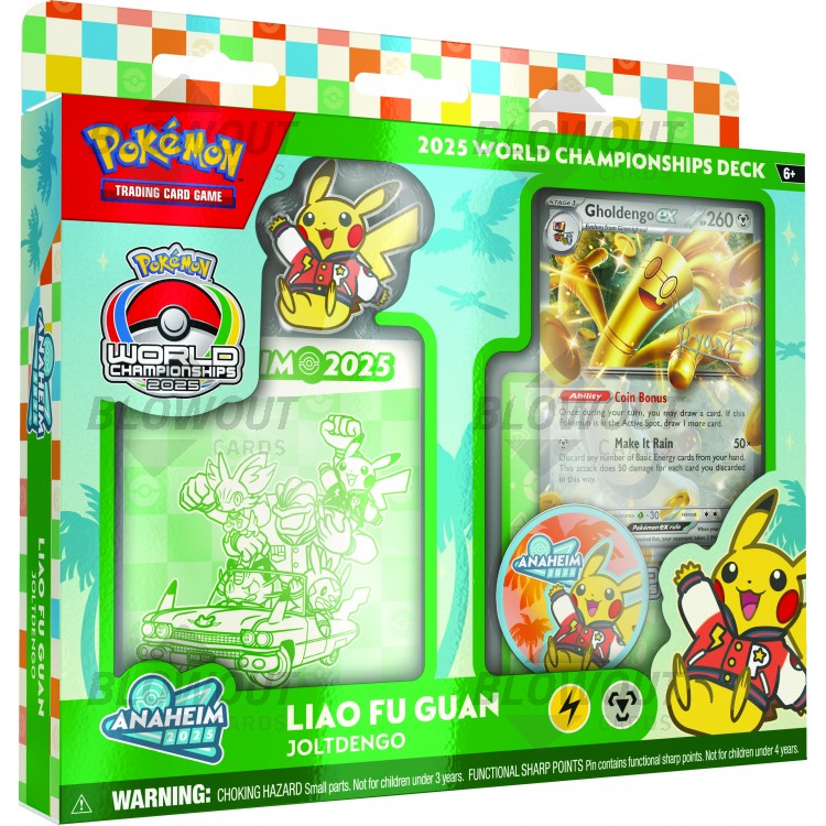 2025 Pokemon TCG World Championship Deck Box