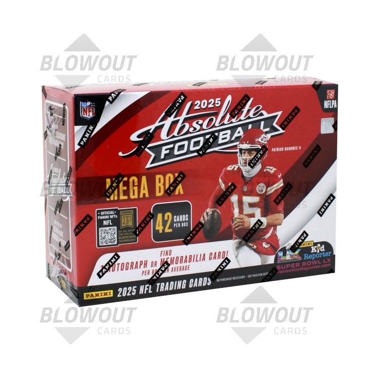 2025 Panini Absolute Football Hobby Mega 20 Box Case