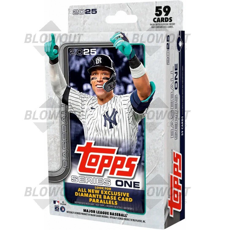 2025 Topps Series 1 Baseball Hanger 64 Pack Case