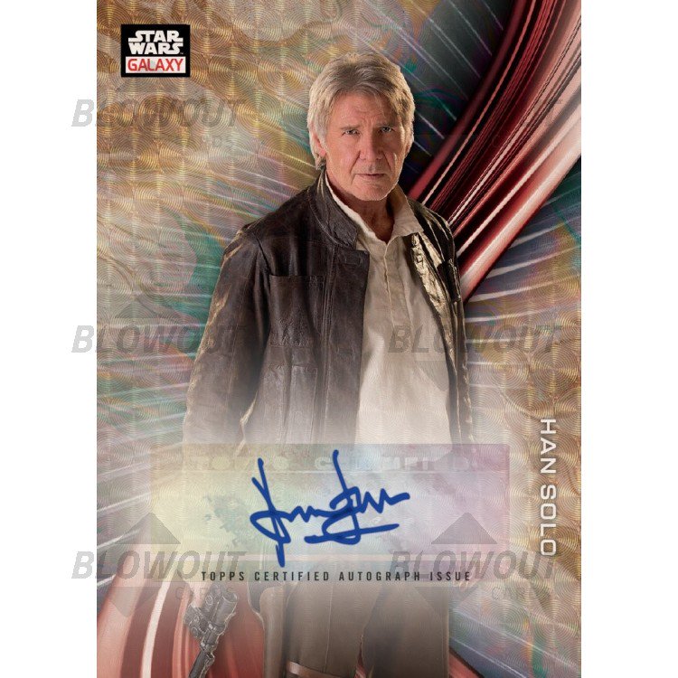 2025 Topps Star Wars Chrome Galaxy Hobby Box