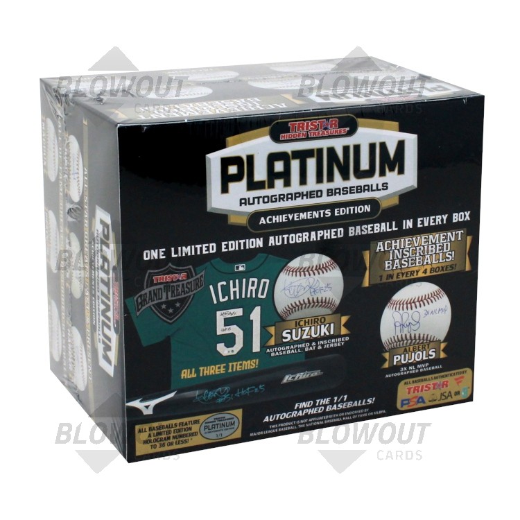 2025 Tristar Hidden Treasures Platinum Autographed Baseball