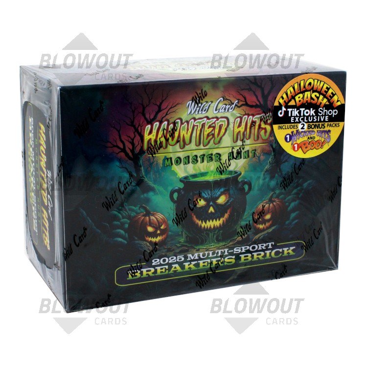 2025 Wild Card Haunted Hits Monster Hunt Multi-Sport Breakers