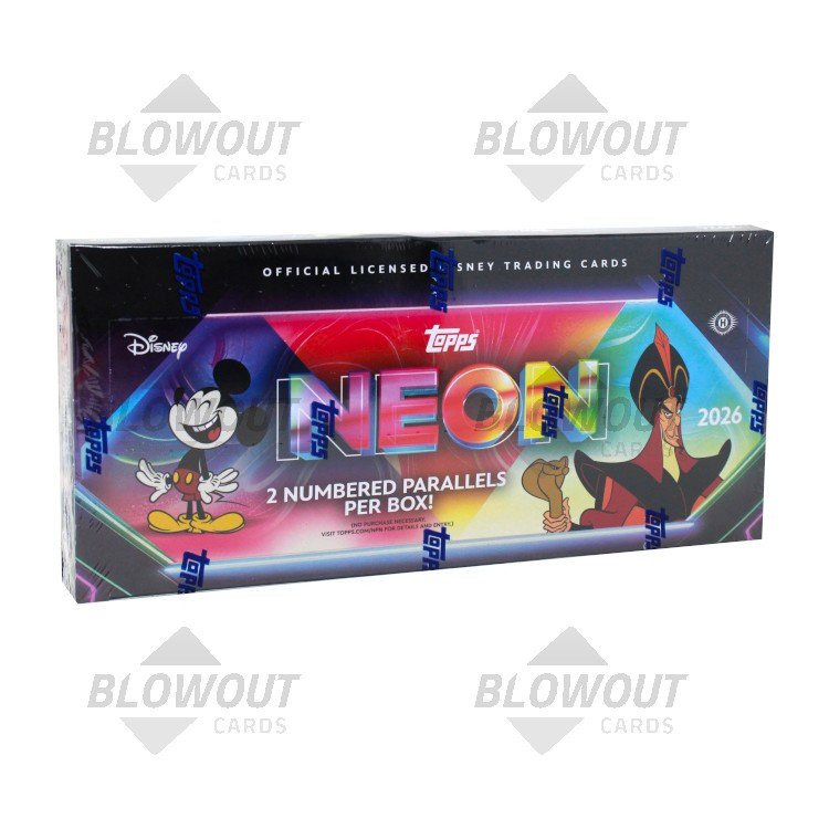 2026 Topps Disney Neon Hobby Box