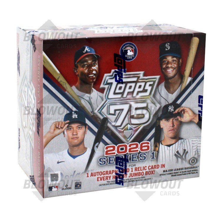 2026 Topps Series 1 Baseball Jumbo Box