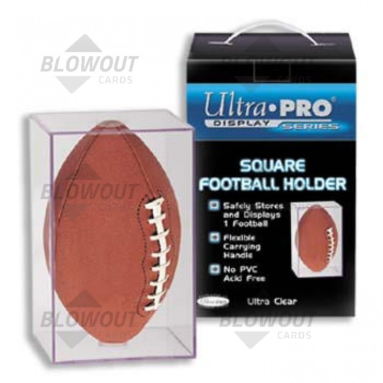 Ultra Pro Football Square Holder w/UV Protection - 6ct Case