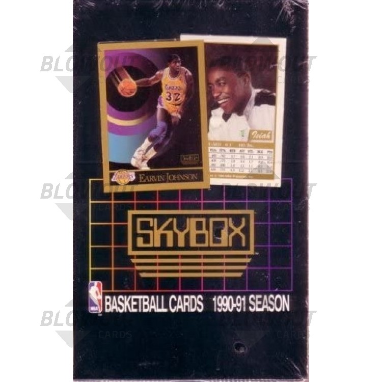 1990 91 Skybox Series 1 Basketball Hobby 20 Box Case