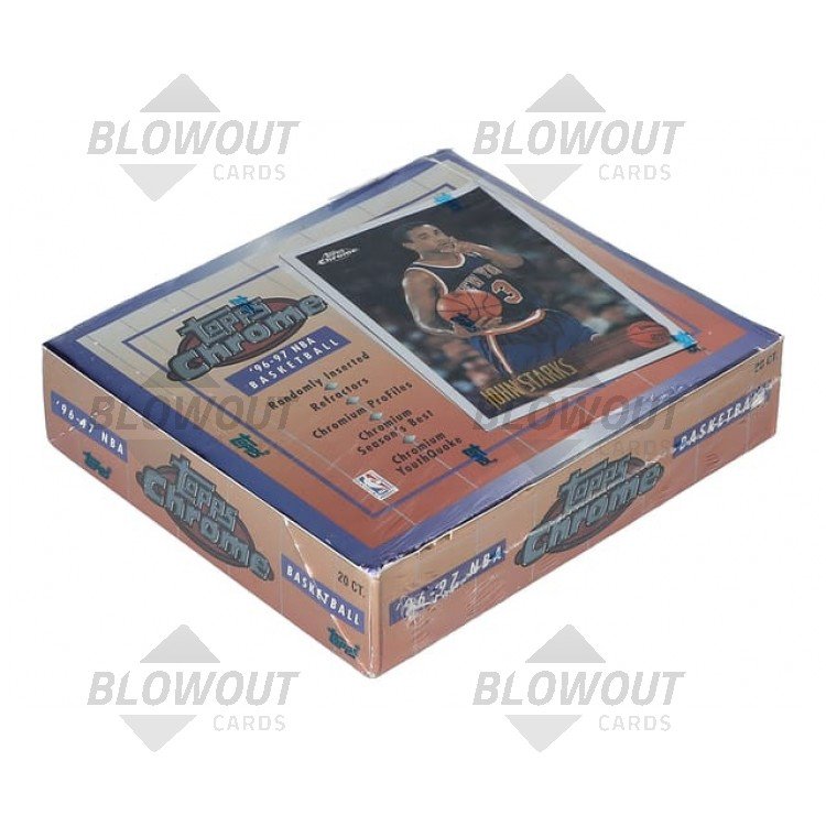 1996/97 Topps Chrome Basketball Hobby Box