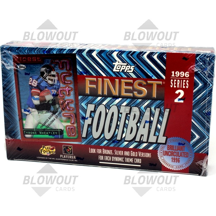 1996 Topps Finest Series 2 Football Hobby Box
