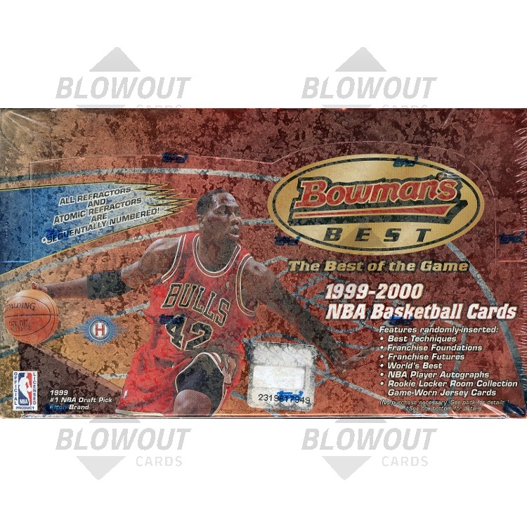 1999 00 Bowman S Best Basketball Hobby Box