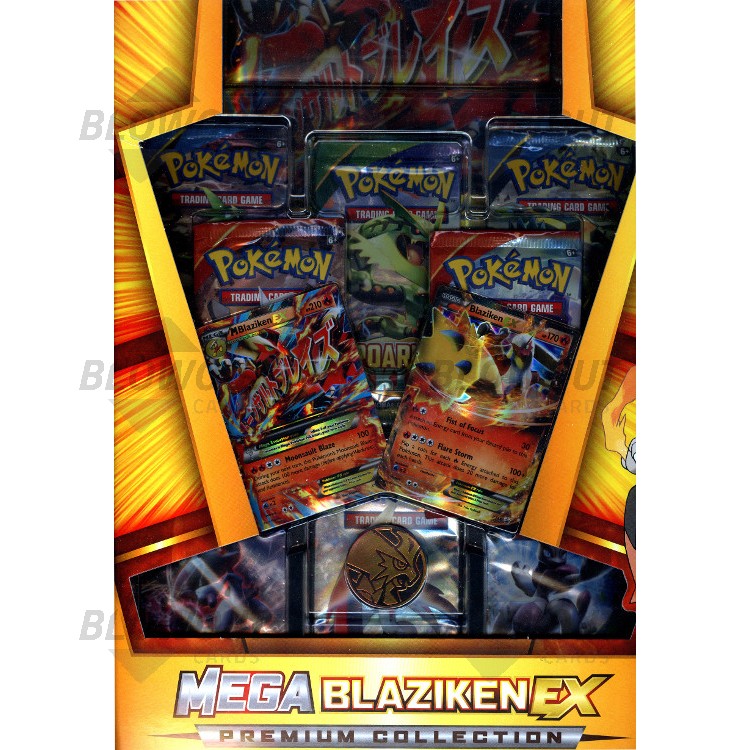 Pokemon Mega Blaziken Ex Premium Collection Box
