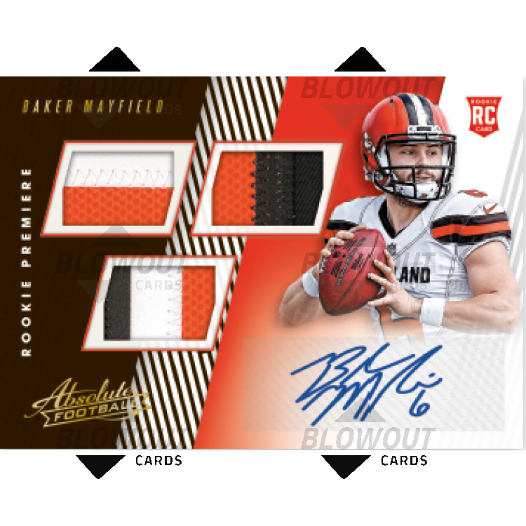 2018 Panini Absolute Football Hobby Box