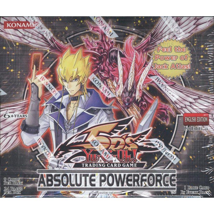 Yugioh Absolute Powerforce Booster Box