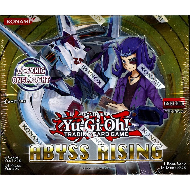 1st Edition YuGiOh Abyss Rising Booster Pack 