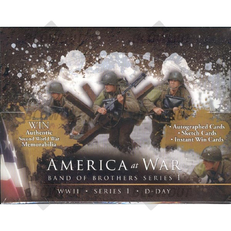 America At War WWII Band of Brothers Series 1 D-Day Promo Trading Card PR1 