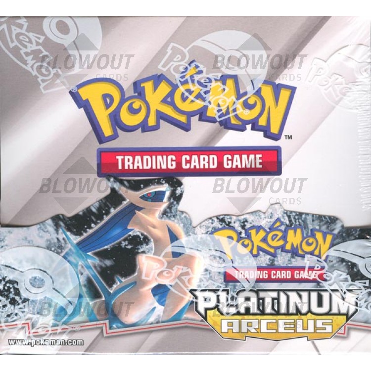 Pokemon Platinum Arceus 3-Booster Blister Pack - Cresselia Promo