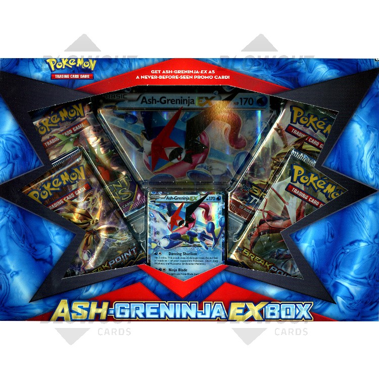 Pokemon Ash Greninja Ex 12 Box Case