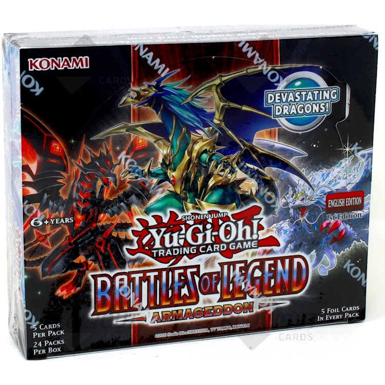 Yugioh Battles of Legend - Armageddon 1st Edition Booster Box
