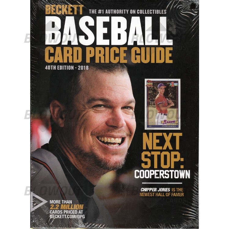 Beckett Baseball Price Guide 40 2018 Edition