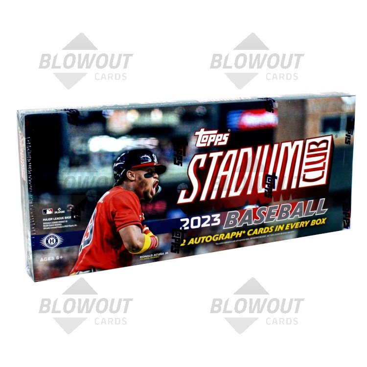 2023 Topps Stadium Club Baseball Hobby Box – Trading Card Market