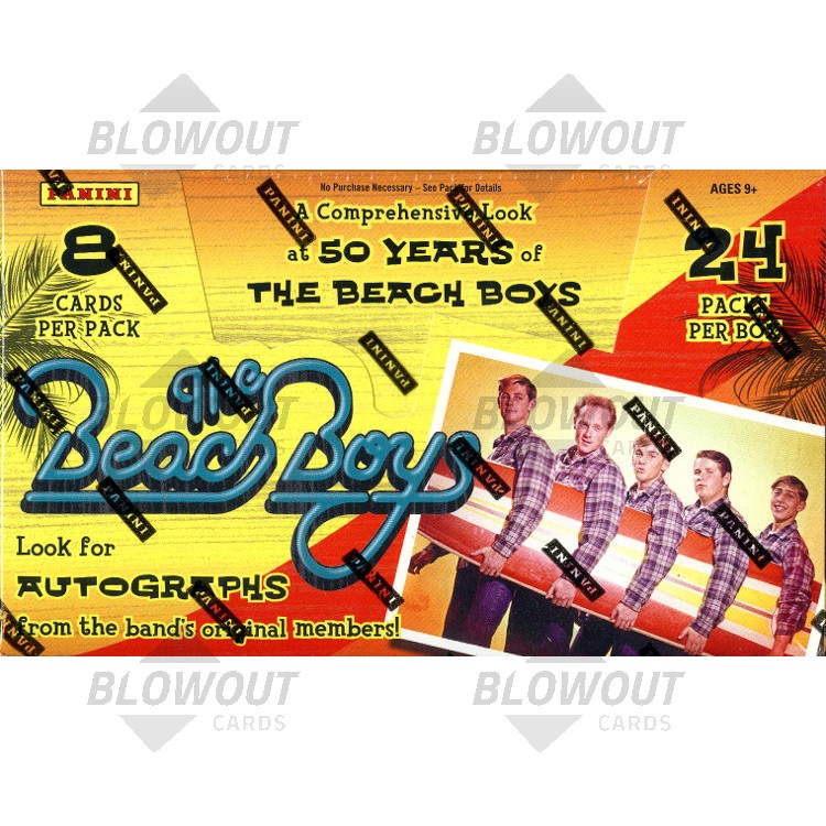 2013 Panini Beach Boys Trading Card Hobby Box
