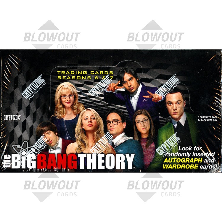 Big Bang Theory Seasons 6 & 7 Mini Master Set Base & 3 Chase Sets 