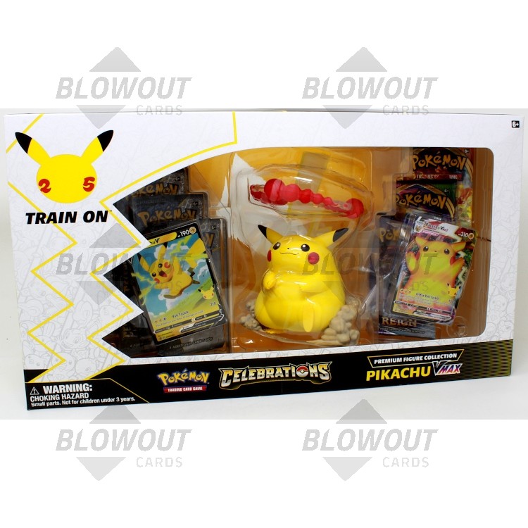 Pokemon Celebrations Premium Figure Collection Pikachu VMAX Box