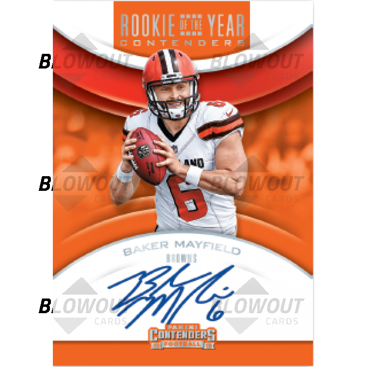 2018 Panini Contenders Football Hobby 12 Box Case