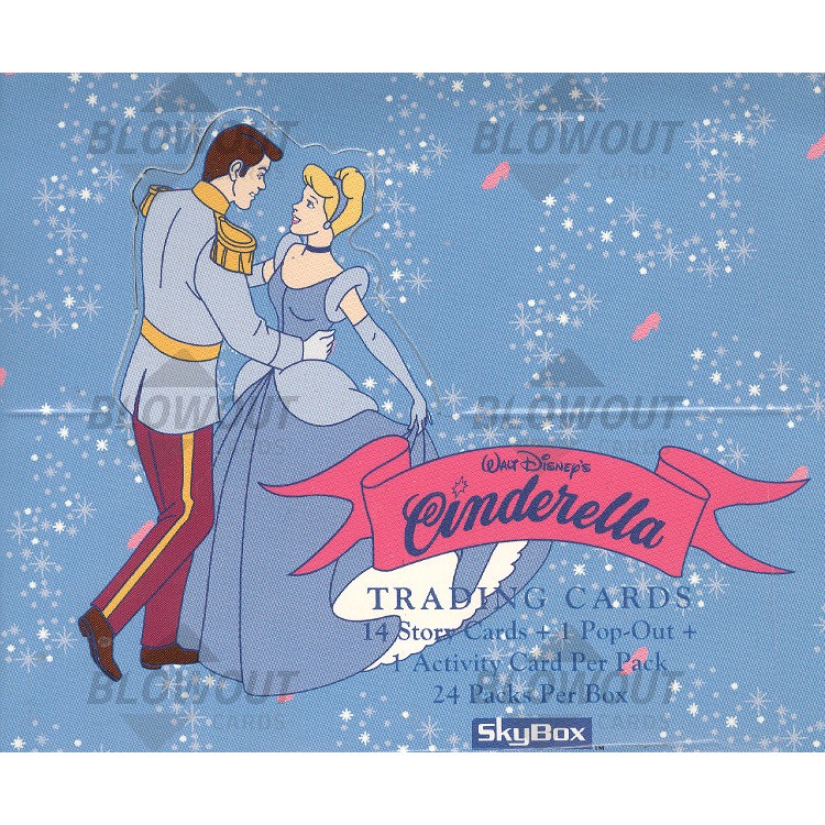 Cinderella Trading Cards (Skybox) 20 Box Case
