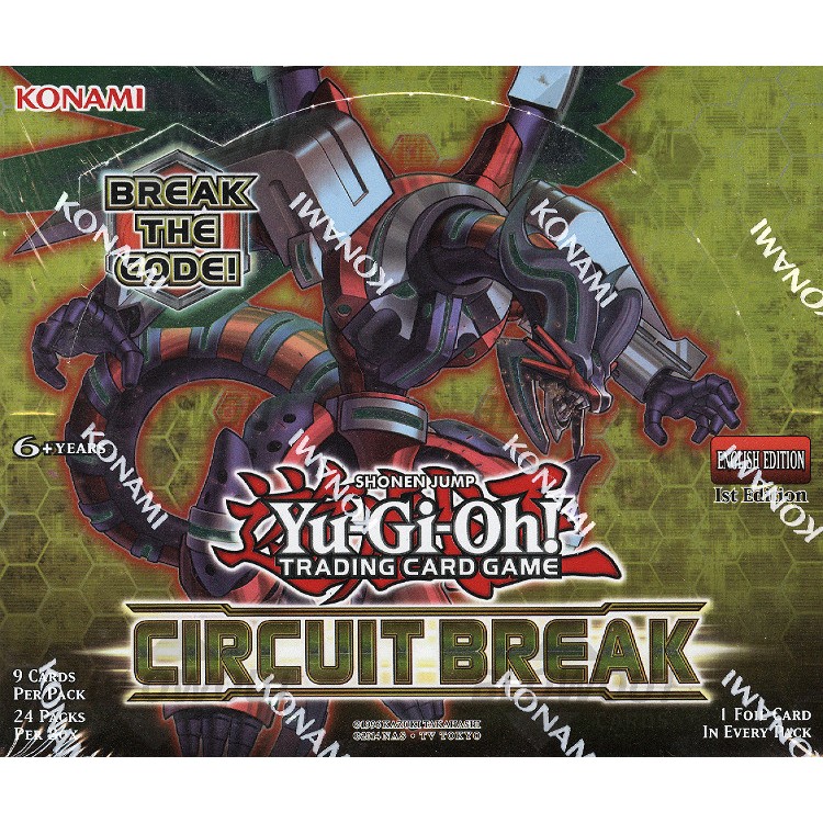 Yugioh Circuit Break 1st Edition Booster Box