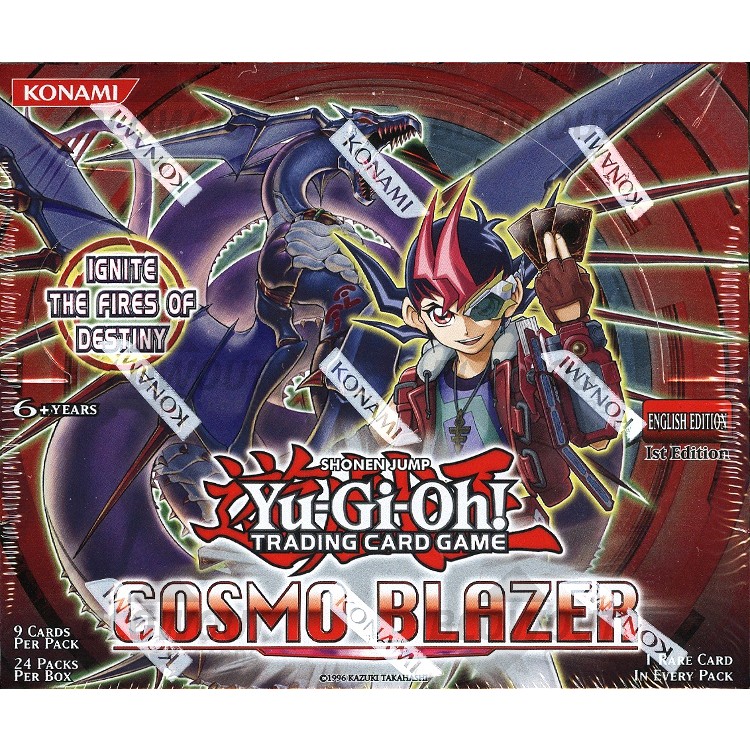 YuGiOh Cosmos Blazer Special Edition Factory Sealed Box 3 Packs Promo 