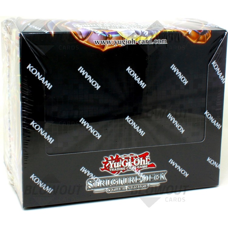 Yugioh Cyber Strike Structure Deck 12 Box Case