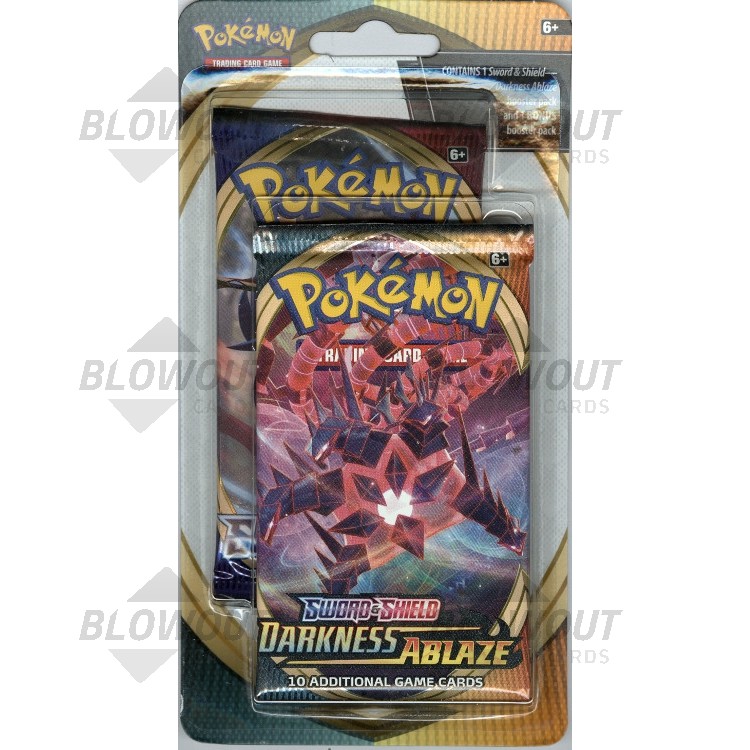 Pokémon Darkness Ablaze 2-Pack Sealed Blister Pack x4 