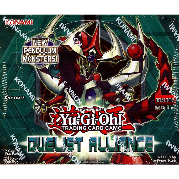 Yugioh Duelist Alliance 1st Edition Booster Box