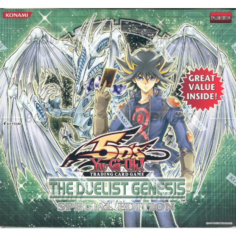 the duelist genesis booster box 1st edition Amazon.com: Yugioh GX CCG The Duelist Genesis Special Edition Pack [Toy]  [Toy] : Toys & Games main image 0