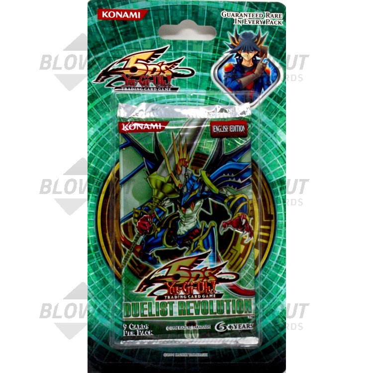 Yugioh Duelist Revolution Booster Blister Pack
