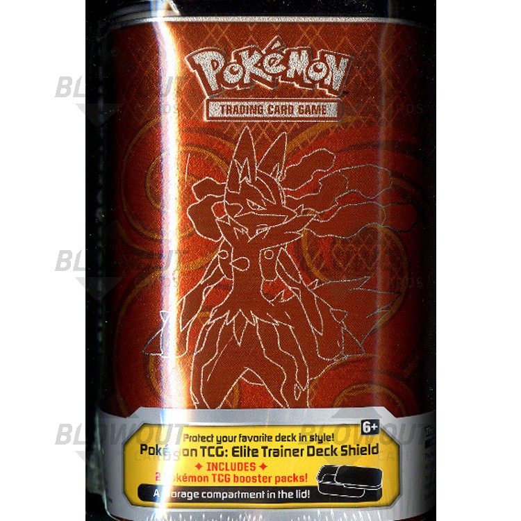 Pokemon Elite Trainer Deck Shield Box Lucario Gengar