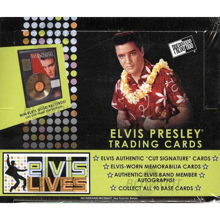 2006 Press Pass Elvis Lives Retail Box