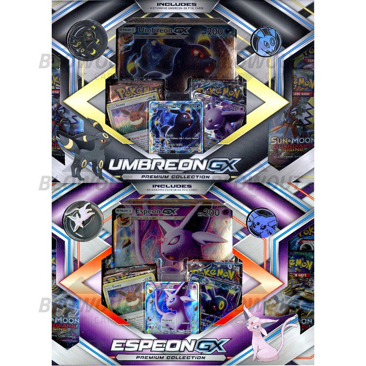 Pokemon Espeon Gx Umbreon Gx 12 Box Case