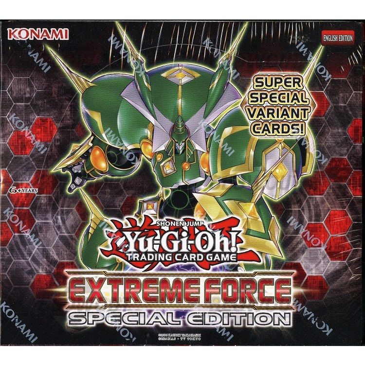 Extreme Force Special Edition Konami Yu-Gi-Oh! TCG: Box Ready-to-Play Trading Card Game Set Yugioh Booster Pack Extreme Force Special Edition Konami Yu-Gi-Oh! TCG: Box Ready-to-Play Trading Card Game Set Yugioh Booster Pack