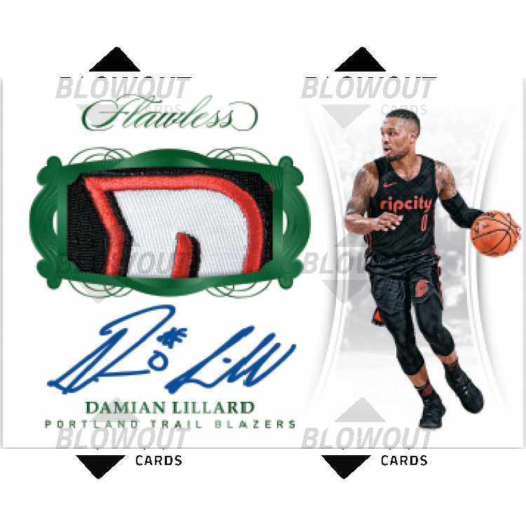 2017 18 Panini Flawless Basketball Hobby 2 Box Case