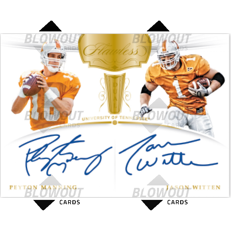 2018 Panini Flawless Collegiate Football Hobby Box