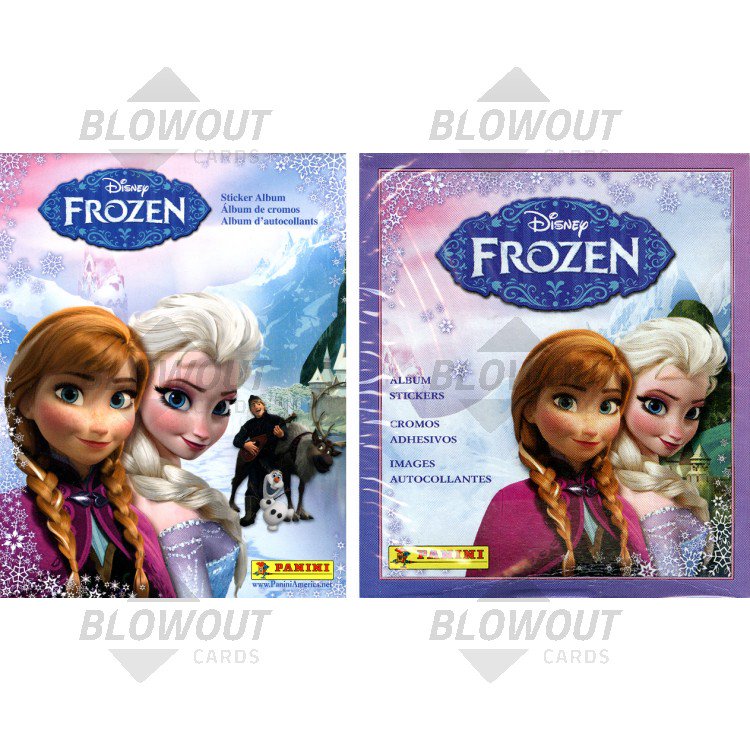 Panini Disney Frozen Stickers Box + Album Combo!