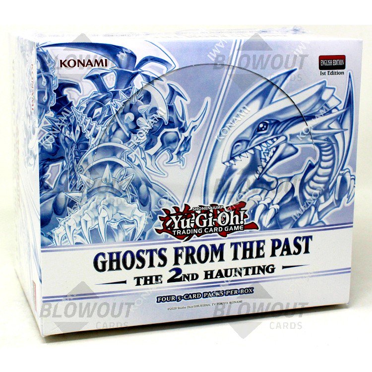 Yugioh 2022 Ghosts From The Past Booster 10 Box Display Case