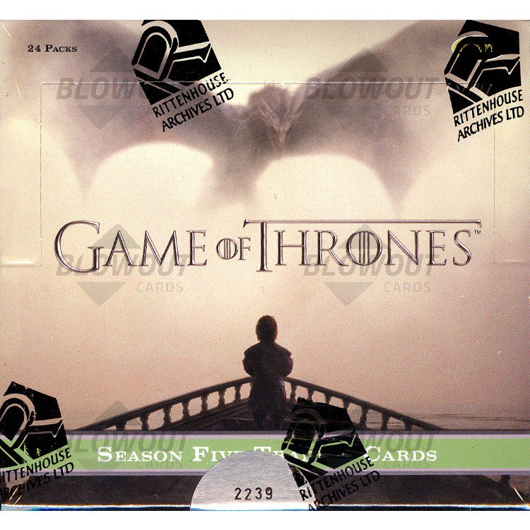 Game of Thrones Season 5 Trading Cards Box