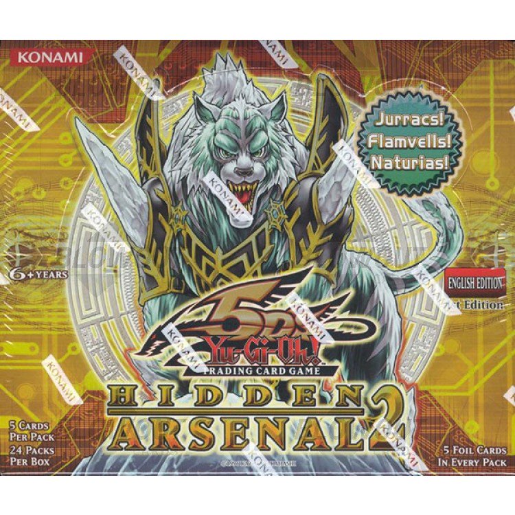 Yugioh Hidden Arsenal 2 Booster Box