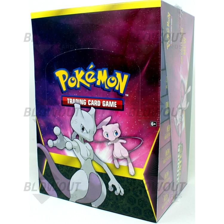 Pokemon Hidden Fates Pin Collection Mewtwomew 6 Box Case