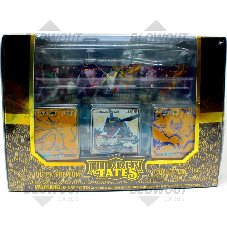 Pokemon Hidden Fates Ultra Premium Collection Box 15 Booster Packs TCG Sun Moon