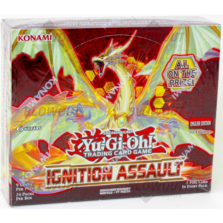 Yugioh Ignition Assault 1st Edition Booster Box